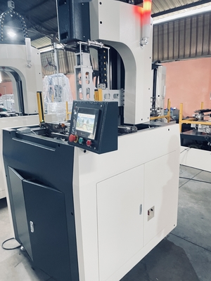Embaladora de la caja rígida automática, té del teléfono y caja de los bocados formando la máquina
