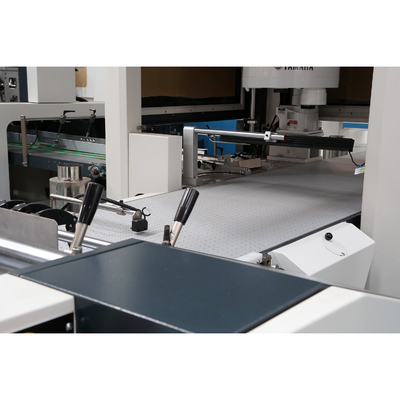 Máquina de empaquetado elegante automática 80-350gsm de la fabricación de cajas del papel de partido