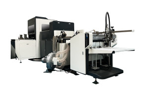 Máquina de posicionamiento visual automático de tipo LS-450 XL para marco fotográfico de cuero de caja dura