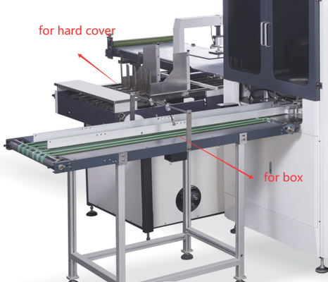 Máquina de posicionamiento visual automático y eficiente 30 tapa dura/min