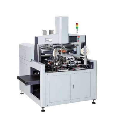 Máquina automática de pegado de papel y esquina de alta velocidad, alta precisión y alta eficiencia