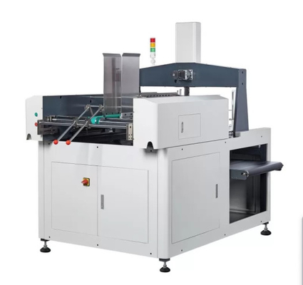 Máquina automática de pegado de papel y esquina de alta velocidad, alta precisión y alta eficiencia