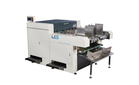 Máquina automática de ranura de cartón para cartón de 0,8-3 mm