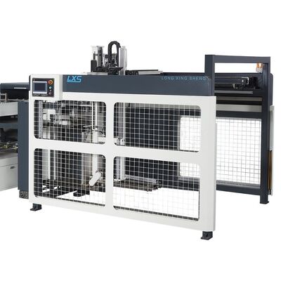 LS-G6 Automatic Setting Grooving and Palletising Machine for Cardboard - 2+2 Slots, Auto Palletizer, 30-80 pcs/min