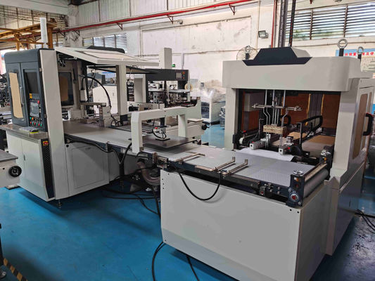 Máquina 580m m rígida de la fabricación de cajas de la ropa interior 100m m de Earing para envolver