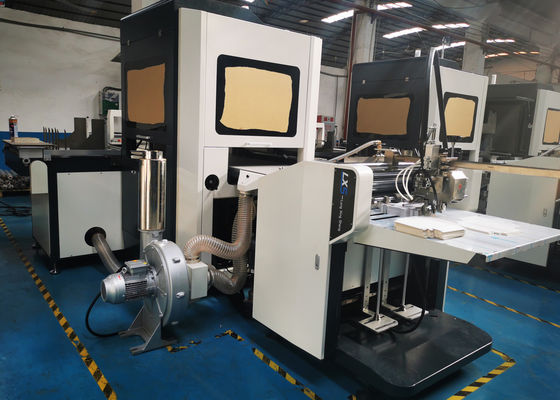 Máquina 40pcs/Min Book Cover Wrapping Machine del revestimiento con papel ISO9001
