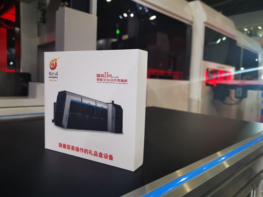 Embaladora de la caja y máquina del pegado para diversos tamaños de la caja