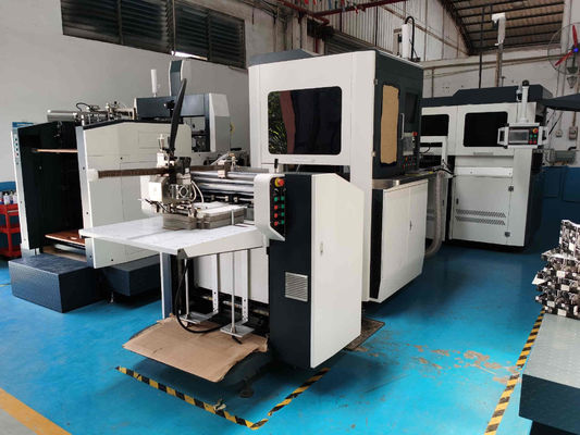 Máquina rígida L120XW110mm de la fabricación de cajas de la torta del regalo con el sistema de embalaje dual de la caja