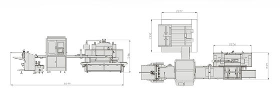 Fase móvil automática del tamaño L80mm-400mm 3 de la caja de la máquina de la fabricación de cajas