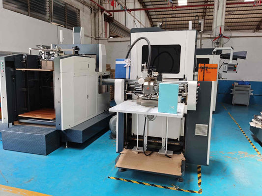 Colocación visual rígida de Tray Rigid Box Making Machine 0.2m m de la cubierta