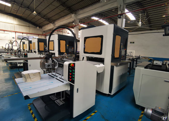 Equipo semiautomático de pegado de cajas para cajas de cubierta dura