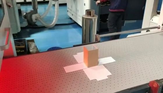 Máquina automática de la fabricación de cajas para la fábrica de las cajas del teléfono del Samsung Mobile con el pegado de pegar de alimentación