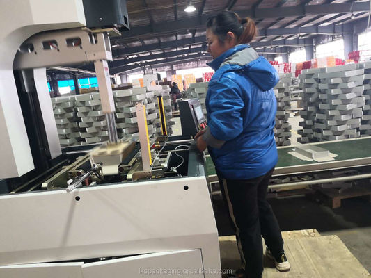 Fabricante semiautomático Factories de la caja de Pandora Box Making Machines For