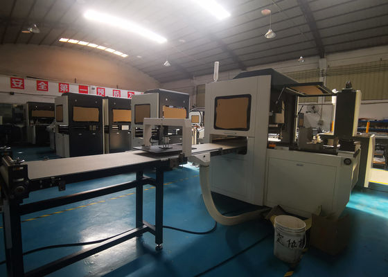 Grey Board Positioning Machine 40pcs/Min Paper Stacking Height 280m m