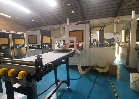 Grey Board Positioning Machine 40pcs/Min Paper Stacking Height 280m m