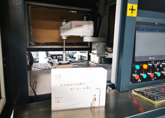 Caja de pegado de papel de la máquina H2112mm de la caja rígida que pega la máquina para el teléfono celular