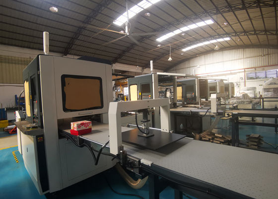 máquina de empaquetado de la fabricación de la caja de papel de la máquina L5983mm de la fabricación de cajas 33pcs/min