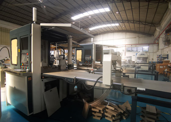 Máquina de pegado de papel de la caja de zapatos rígida que coloca la máquina para la producción rígida de la caja