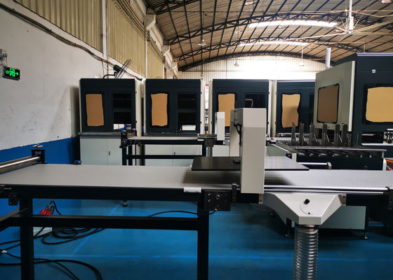 máquina 1855kg de 34pcs/Min Shoe Packaging Box Making con la colocación