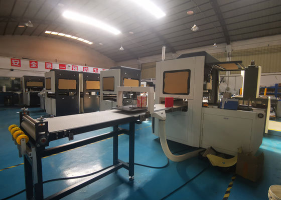 Caja de gama alta del perfume de LS-450plus que pega y que coloca la máquina para la caja rígida