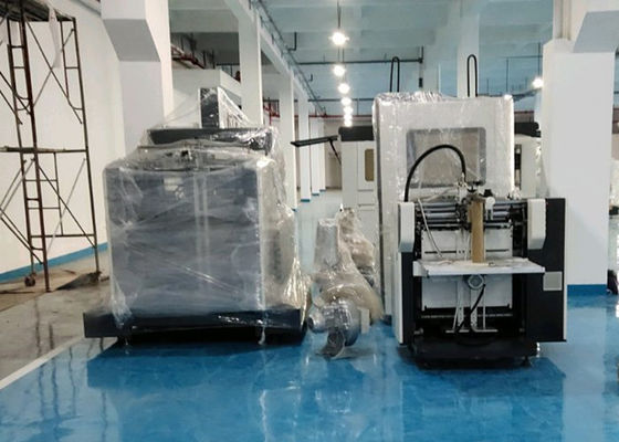 Sistema de embalaje de empaquetado elegante automático de la caja del teléfono del fabricante de la caja de cartón de la máquina de la fabricación de cajas del regalo