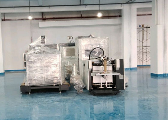 Sistema de embalaje rígido de empaquetado elegante automático de la caja del teléfono de la máquina de la fabricación de cajas de la cartulina