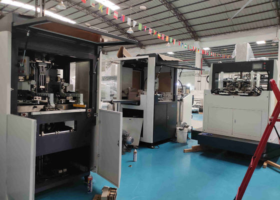 Sistema de embalaje de empaquetado elegante automático de la caja del teléfono del fabricante de la caja de cartón de la máquina de la fabricación de cajas del papel de partido