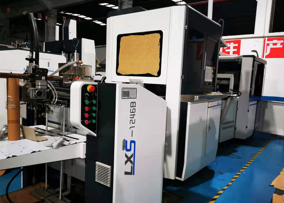 Sistema de embalaje rígido de empaquetado elegante automático de la caja del teléfono del fabricante de la caja de cartón de la máquina de la fabricación de cajas del cajón