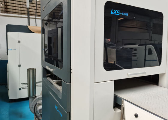Sistema de embalaje rígido de empaquetado elegante automático de la caja del teléfono del fabricante de la caja de cartón de la máquina de la fabricación de cajas de Commerical