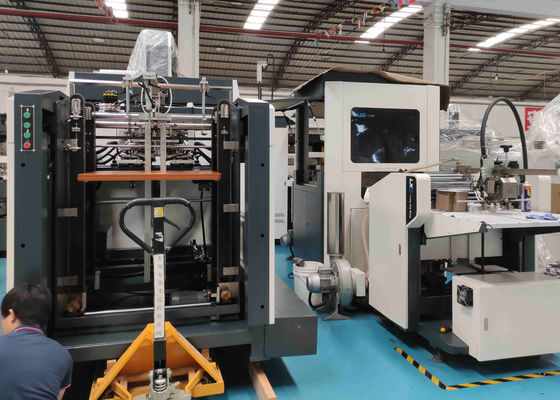 PC rígidas automáticas elegantes Min Speed de la planta 25 del corrugación de la máquina de la fabricación de cajas