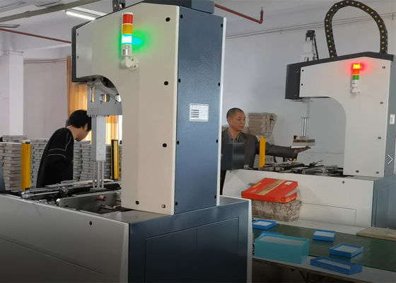 Fabricante semiautomático Factories de la caja de Pandora Box Making Machines For