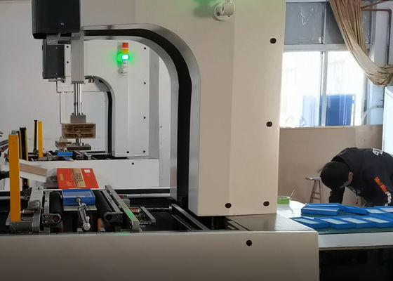 Longitud rígida 10m m 100m m del plegamiento de la embaladora de la caja del zapato comercial