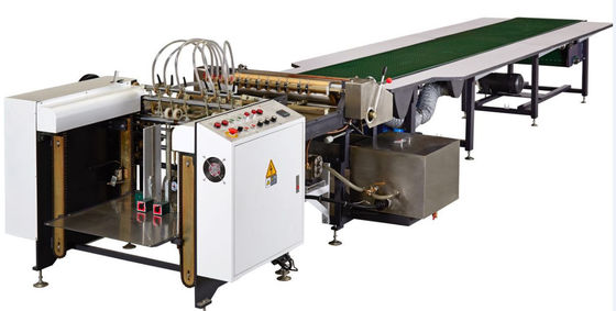 Máquina de pegado automático de papel de cubierta de pegamento de fusión en caliente con alta precisión