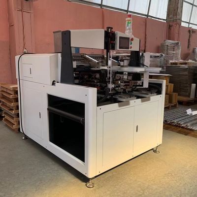Esquina multifuncional de la caja que pega la máquina para pegar esquinas rígidas de la caja cuatro al mismo tiempo