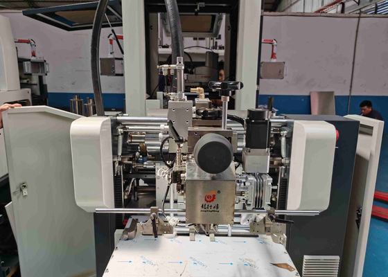 Esquina que pega la longitud rígida elegante 50mm-350m m de la caja de la máquina de la fabricación de cajas