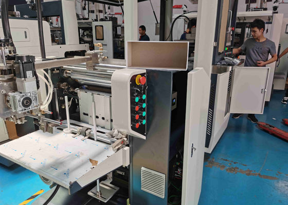 Velocidad rígida de la altura 12m m 100m m de la caja de la máquina de la fabricación de cajas de la cartulina