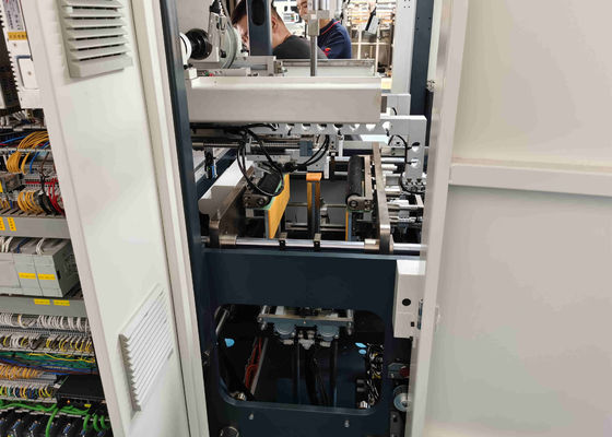 Velocidad rígida de la altura 12m m 100m m de la caja de la máquina de la fabricación de cajas de la cartulina