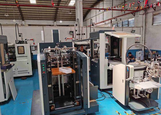 Caja de zapatos rígida que hace la máquina 12m m 100m m que coloca para envolver la caja
