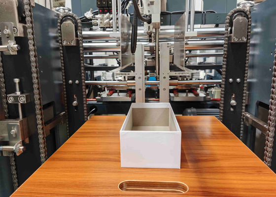 Caja de zapatos rígida que hace la máquina 12m m 100m m que coloca para envolver la caja