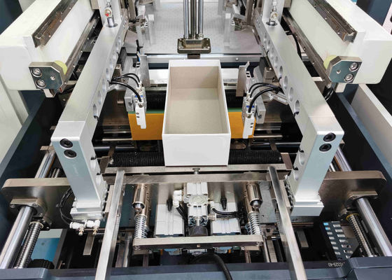 Caja de zapatos rígida que hace la máquina 12m m 100m m que coloca para envolver la caja