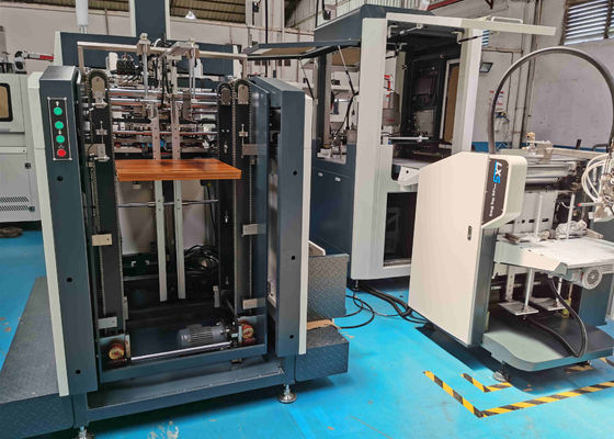 Colocación de la altura de empaquetado 12mm-100m m de la caja de la máquina de la fabricación de cajas