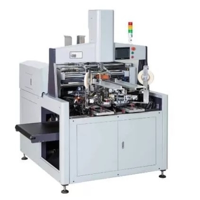 Esquina de la caja de la confitería del control del PLC que pega la máquina 75pcs/min