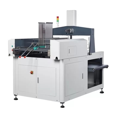 Esquina de la caja de la confitería del control del PLC que pega la máquina 75pcs/min
