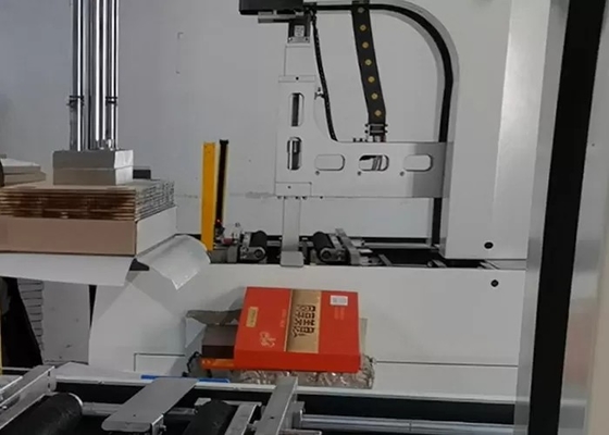 Ajuste automático inteligente inteligente de varias máquinas de formación de cajas rígidas