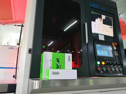 máquina de colocación visual 45pcs/min para la fabricación de cajas rígida